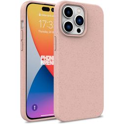 Mobigear Bio iPhone 16 Pro Hoesje Eco Friendly Backcover - Roze