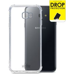 My Style Protective Flex Doorzichtig Samsung Galaxy J4 Plus Hoesje Flexibel TPU Backcover Shockproof - Transparant