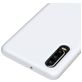 Mobigear Rubber Touch Huawei P30 Siliconen Hoesje Backcover - Wit