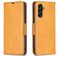Mobigear Excellent Samsung Galaxy S25 FE Hoesje Bookcase Portemonnee - Cognac
