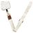 MIO Lanyard Universeel Telefoonkoord Verstelbaar - White Roses