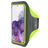 Mobiparts Comfort Fit Telefoonhouder Hardlopen Samsung Galaxy S20 Sport Hoesje Neopreen Sportarmband - Neon Green