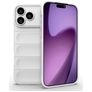 Mobigear Bumpy iPhone 18 Pro Max Hoesje Flexibel TPU Backcover - Wit