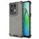 Mobigear Honeycomb OPPO Reno 8 Pro 5G Hoesje Hardcase Backcover Shockproof - Zwart