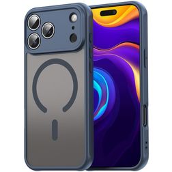Mobigear Shockproof iPhone 18 Pro Max MagSafe Hoesje Hardcase Backcover - Blauw