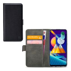 Mobilize Classic Gelly Wallet Samsung Galaxy M11 Hoesje Bookcase Portemonnee - Zwart