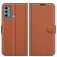 Mobigear Classic Motorola Moto G60 Hoesje Bookcase Portemonnee - Bruin