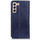 Mobigear Classic Elegance Samsung Galaxy S22 Hoesje Bookcase Portemonnee - Blauw