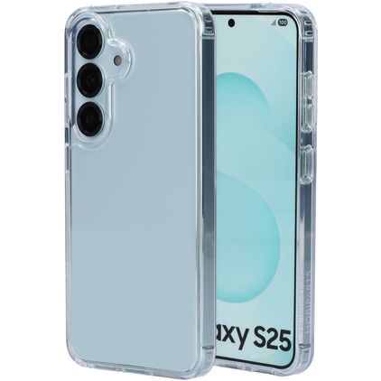 Mobiparts Classic Hardcover Doorzichtig Samsung Galaxy S25 Hoesje Hardcase Backcover - Transparant
