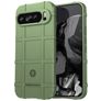Mobigear Rugged Shield Google Pixel 9 Pro Hoesje Flexibel TPU Backcover Shockproof - Groen