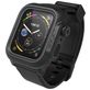 Catalyst Waterproof Case Siliconen Apple Watch - 44 mm Bandje Gespsluiting - Zwart