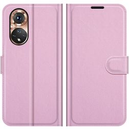 Mobigear Classic HONOR 50 Hoesje Bookcase Portemonnee - Roze