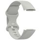 Mobigear Sport Dual Siliconen Fitbit Charge 5 Bandje Druksluiting - Grijs