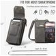 Caseme ME40 Crossbody Telefoontasje - Large - Bruin