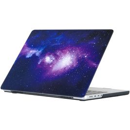 Mobigear Design MacBook Pro 16 Inch (2021-2024) Hoes Hardshell Laptopcover MacBook Case - Galaxy - Model A2485 / A2780 / A2991 / A3186