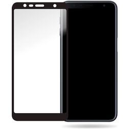 Mobilize Premium Samsung Galaxy J6 Plus Glazen Screenprotector - Case Friendly - Zwart