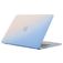 Mobigear Rainbow Matte MacBook Pro 16 Inch (2019-2020) Hoes Hardshell Laptopcover MacBook Case - Blauw - Model A2141