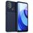 Mobigear Groove Motorola Moto E20 Hoesje Flexibel TPU Backcover - Blauw