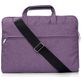 Mobigear Denim Zipper Laptop Schoudertas 11 - 12 inch Laptoptas - Paars
