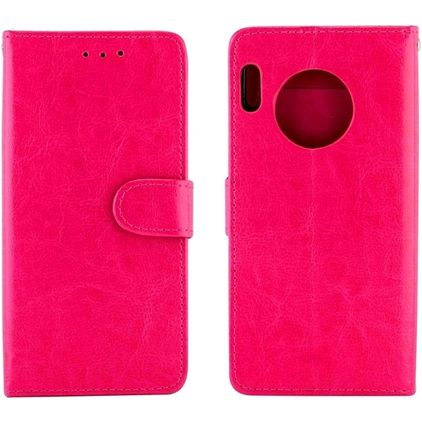 Mobigear Wallet Huawei Mate 30 Pro Hoesje Bookcase Portemonnee - Roze
