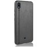 Mobigear Stitch LG K20 (2019) Hoesje Backcover - Zwart