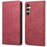 Mobigear Wallet Samsung Galaxy A17 Hoesje Bookcase Portemonnee - Rood