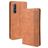 Mobigear Sensation OPPO Reno 3 Pro Hoesje Bookcase Portemonnee - Cognac