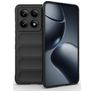 Mobigear Bumpy Xiaomi 14T Pro Hoesje Flexibel TPU Backcover - Zwart