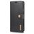 Mobigear Snap Button Samsung Galaxy Note 9 Hoesje Uitneembare 2in1 Bookcase Portemonnee - Zwart
