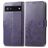 Mobigear Clover Google Pixel 6a Hoesje Bookcase Portemonnee - Paars