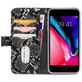 Mobilize Magnet Zipper iPhone 6 Plus Hoesje Uitneembare 2in1 Bookcase Portemonnee - Zwart