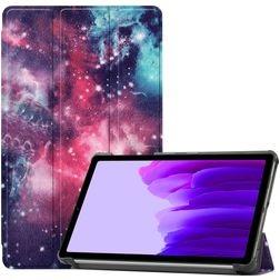 Mobigear Tri-Fold Samsung Galaxy Tab A7 Lite Hoes Bookcase - Milky Way