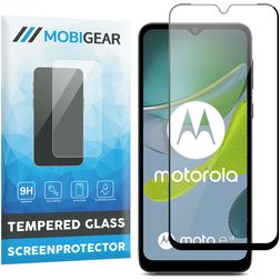 Mobigear Premium Motorola Moto E13 Glazen Screenprotector - Case Friendly - Zwart