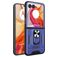 Mobigear Armor Ring Motorola Razr 50 Ultra Hoesje Hardcase Backcover Shockproof met Ringhouder - Blauw