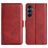 Mobigear Slim Magnet Samsung Galaxy A17 Hoesje Bookcase Portemonnee - Rood