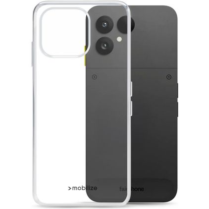 Mobilize Gelly Case Doorzichtig Fairphone 6 Hoesje Flexibel TPU Backcover - Transparant