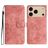 Mobigear Butterfly iPhone 17 Pro Max Hoesje Bookcase Portemonnee - Roze