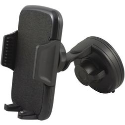 Mobigear 360 Telefoonhouder auto Zuignap / Dashboard Klem Universeel - Zwart