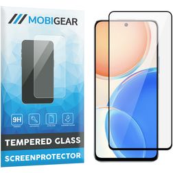 Mobigear Premium HONOR X8 Glazen Screenprotector - Case Friendly - Zwart