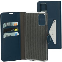 Mobiparts Classic Wallet Samsung Galaxy S20 Plus Hoesje Bookcase Portemonnee - Blauw