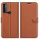 Mobigear Classic TCL 20 SE Hoesje Bookcase Portemonnee - Bruin