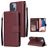 Mobigear Wallet iPhone 14 Plus Hoesje Bookcase Portemonnee - Rood
