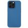 Mobigear Rubber Touch iPhone 14 Siliconen Hoesje Backcover - Blauw