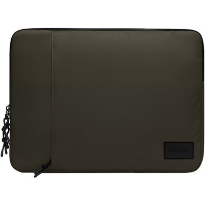 Gaston Luga Däsh Cushioned Case Laptop Sleeve 13 - 14 inch Laptop hoes - Olijfgroen