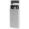 Mobiparts Cardprotector Aluminium Pasjeshouder - 6 Pasjes - MagSafe Compatible - Zilver