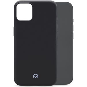 Mobilize Rubber Gelly iPhone 15 Hoesje Flexibel TPU Backcover - Matt Black