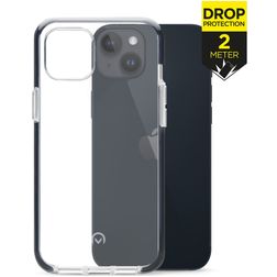 Mobilize Shatterproof iPhone 14 Plus Hoesje Hardcase Backcover Shockproof - Transparant / Zwart