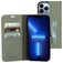 Mobiparts Classic Wallet iPhone 13 Pro Max Hoesje Bookcase Portemonnee - Stone Green
