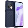 Mobigear Groove OnePlus 10 Pro Hoesje Flexibel TPU Backcover - Blauw