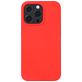 Mobigear Rubber Touch iPhone 14 Pro Siliconen Hoesje Backcover - Rood